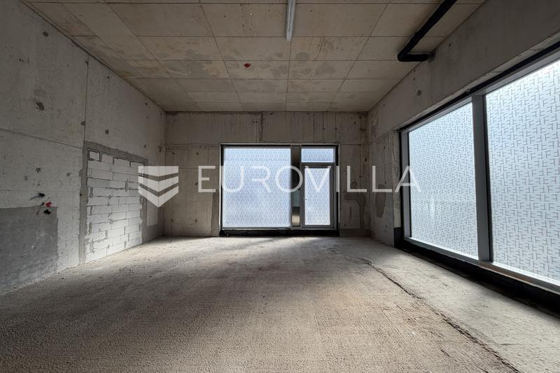 Záhřeb, Náměstí Franja Tuđmana, komerční prostor v přízemí, 138 m², novostavba - hrubá stavba - 4