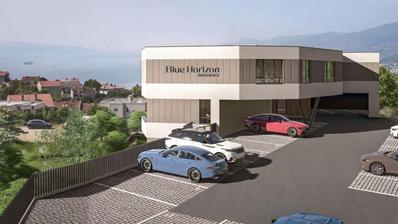 Kastav, Rešetari, Blue Horizon Residence, attractive two-room apartment, NEW BUILDING, 73 m²