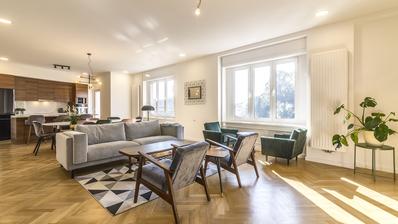 Zagreb, Ribnjak, moderan četverosoban stan površine 130 m²