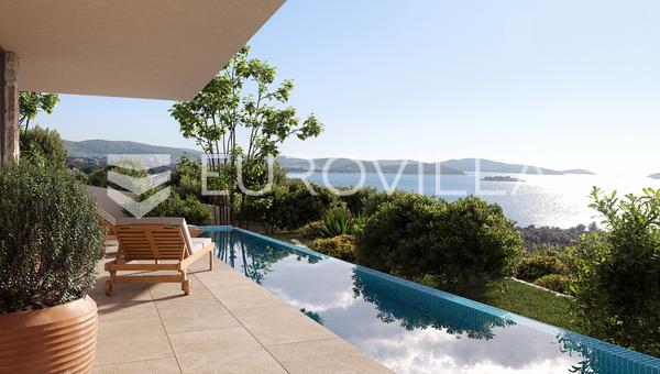 Rogoznica, Zecevo Rogoznicko, hermosa villa con piscina y vistas panorámicas al mar, 522 m²