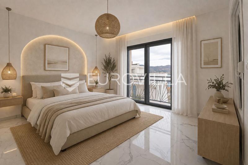 Ciovo, Okrug Gornji, attico trilocale con terrazza sul tetto e vista mare - 16