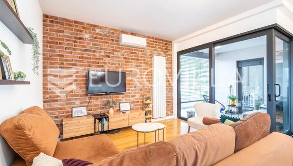 Zagreb, Stenjevec, namješten dvosoban stan 61 m² vanjsko parkirno mjesto