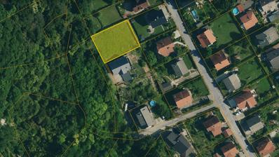 Samobor, Ulica Pape Ivana XXIII, građevinsko zemljište 663 m², mogućnost gradnje obiteljske kuće ili