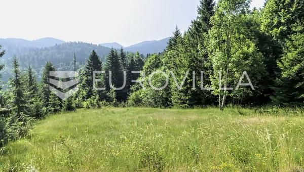 Ravna Gora, Stari Laz, a beautiful plot of 2,537 m² with a regular shape