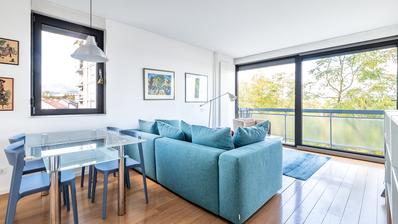 Zagabria, Dobri dol, Appartamento con una camera da letto e balcone 56 m²