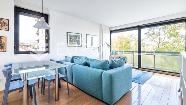 Zagreb, Dobri dol, Etværelses lejlighed med altan 56 m²