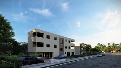 Kastela treromsleilighet 78,6 m² nybygg med to parkeringsplasser, sjøutsikt