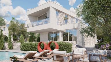 Sevid, Villa del Sud, luxusní vila s bazénem a panoramatickým výhledem na moře