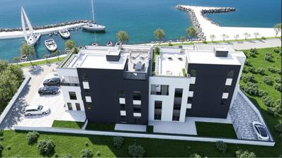 Zadar, Zaton, apartamento de luxo na primeira fila para o mar