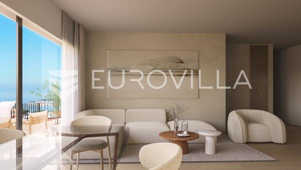 İstriya, Umag —Green Tower Residence, 4. katta teraslı modern tek yatak odalı daire