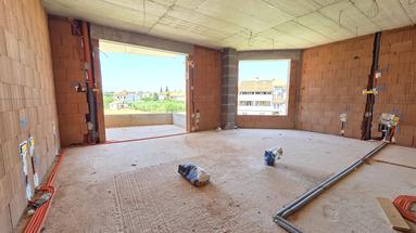 Pula, Valdebek, Moderan penthouse u novogradnji s garažom, 120 m², mirna rezidencijalna zona