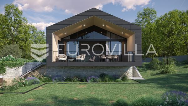 Istria, Kuhari, building plot with project