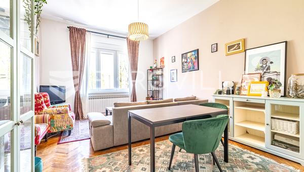 Zagreb, Ciudad Baja, Krajiska, apartamento funcional de dos dormitorios de 78 m²