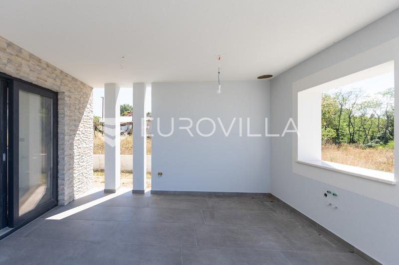 Isztria, Modern villa úszómedencével és kilátással az Učka-hegyre és a természetre - 31