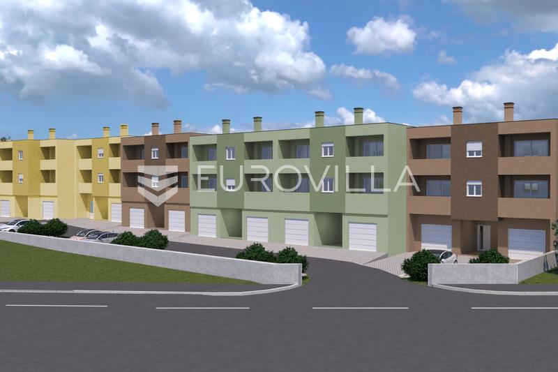 Istria, Pula, three-bedroom apartment in a new building, garage, storage room - 80.38 m² - on loan
