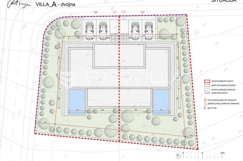 Karlobag, Cesarica, projeli arsa, 632 m² - 20
