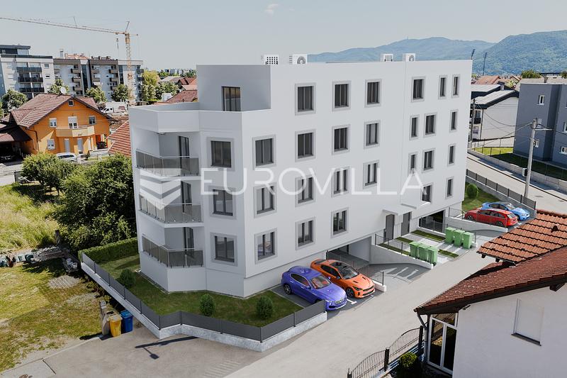 Zaprešić, novogradnja, četverosoban stan s terasom 94,67 m² i parking - 2