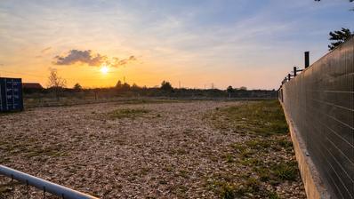 Zadar, Paljuv, oplocený stavební pozemek 980 m²