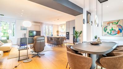 Zagreb, Ribnjak - luksuzno dvosobno stanovanje velikosti 120 m²