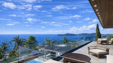 Opatija, Pobri, luksuzan penthouse 127 m² s pogledom na more