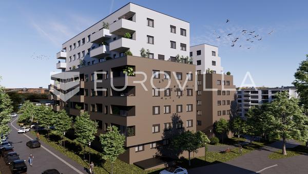 Záhřeb, Trešnjevka HERITAGE, dvoupokojový byt 71,41 m²