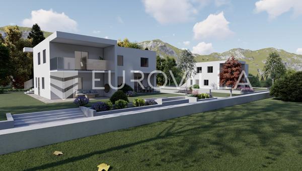Kastav, YENİ PROJE, teraslı, bahçeli ve garajlı ferah daire, 72 m²