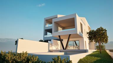 Vodice, spazioso appartamento con piscina e giardino, Superficie Netta Utilizzabile 165,37 m²