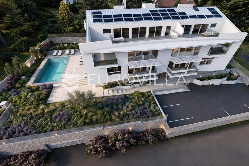 Opatija Privé, exkluzivní čtyřpokojový byt 141,37 m², bazén, posilovna - 16