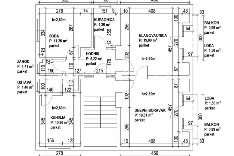 Zagreb, Jandrićeva Street - Three-bedroom apartment with two balconies, a garage, a parking space, a - 8