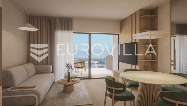 İstirya, Umag — Green Tower Residence, 3. katta teraslı modern tek yatak odalı daire