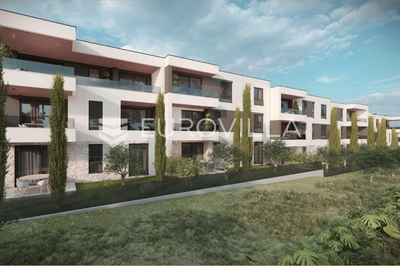 Pula, Kastanjer - Moderne treværelses lejlighed i nybyggeri, stueetage, førsteklasses beliggenhed - 2