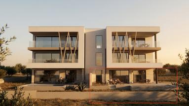 Tribunj, Adriatische Perle 2, geräumige Zweizimmerwohnung mit Pool und Meerblick