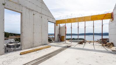 Trogir, třípokojový byt ve výstavbě, plocha 124,27 m²