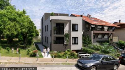 Zagreb, Črnomerec, dvosoban stan, NOVOGRADNJA 43 m², garaža