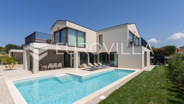 Istra, Tar-Vabriga - Luksuzna vila z bazenom in pogledom na morje