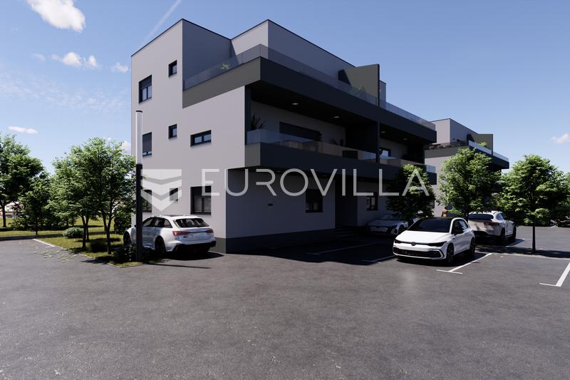 Zagreb, Sveta Klara, PROYECTO BURICEVA, apartamento de dos dormitorios de 71,13 m², OBRA NUEVA - 4