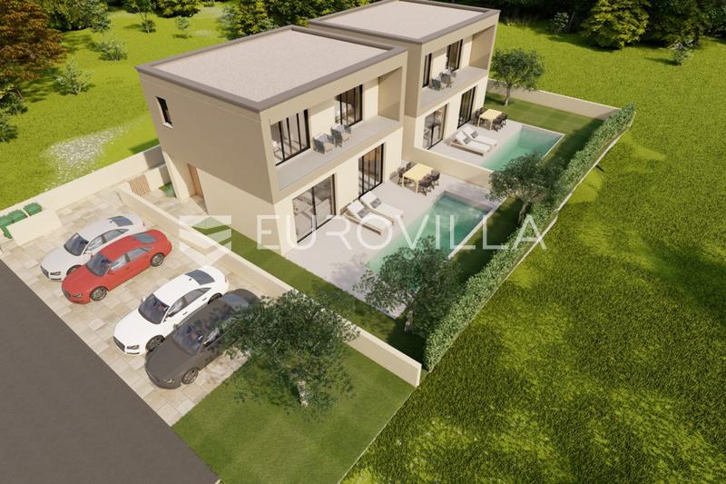 Istria, Žbandaj, semi-detached house with swimming pool - 4