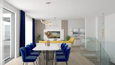 Pag, Povljana - Dvojúrovňový trojizbový apartmán, 180 m od mora, S6.