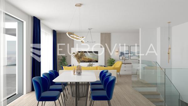 Pag, Povljana - Apartamento de tres habitaciones en dos niveles, a 180 m del mar, S6.