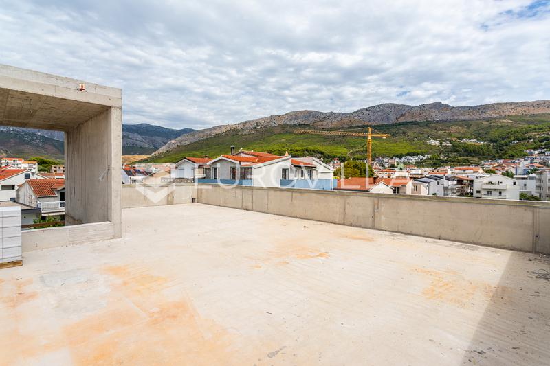 Strozanac, NOVÁ VÝSTAVBA, dvoupokojový byt ve druhém patře se střešní terasou, 73,3 m² - 13