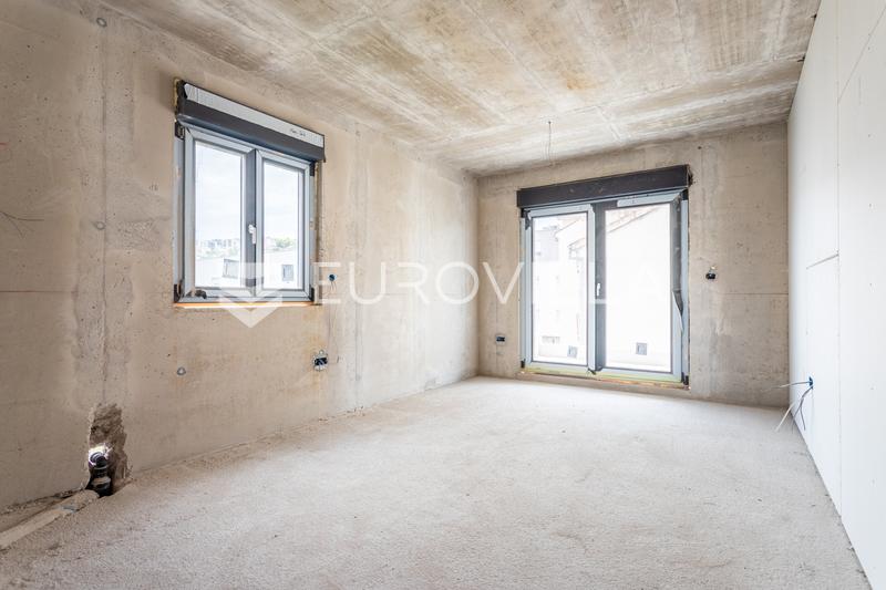 Strozanac, NOVÁ VÝSTAVBA, dvoupokojový byt ve druhém patře se střešní terasou, 73,3 m² - 5