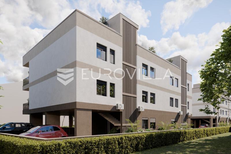 Strozanac, NOVÁ VÝSTAVBA, dvoupokojový byt ve druhém patře se střešní terasou, 73,3 m² - 3
