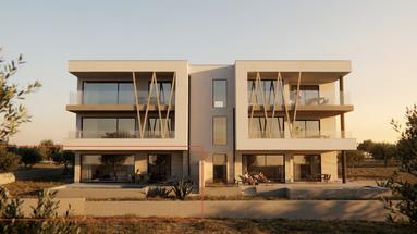 Tribunj, Adria-Perle 2, luxuriöse Zweizimmerwohnung mit privatem Pool