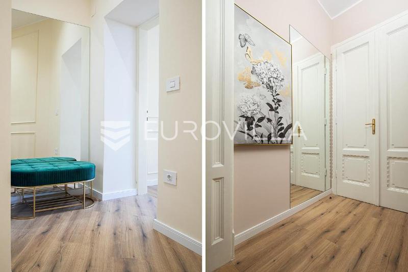 Pula, bredare centrum, långtidsuthyrning av en vacker trerumslägenhet 89 m², garage, från 10.10 - 6