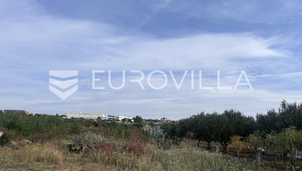 Zadar, Sv. Filip i Jakov, terreno com vista para o mar, área 1006 m²