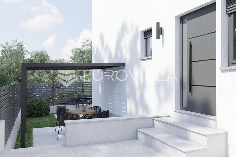 Zadar, Vir, penthouse s krovnim bazenom 350m od mora