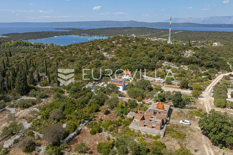 Peljesac, Loviste, uferdig hus på byggetomt - 3