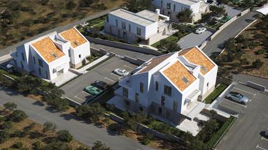 Brac, Supetar, apartamento de un dormitorio con orientación sur en el primer piso
