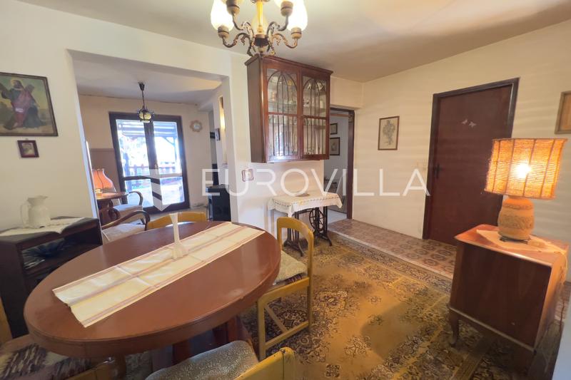 Istria, Novigrad surroundings, charming row house with sea view and garden