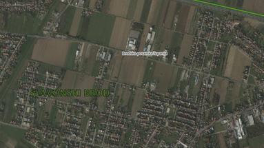 Slavonski Brod, Sjeverna vezna cesta, građevinsko zemljište 2500 m² s projektom